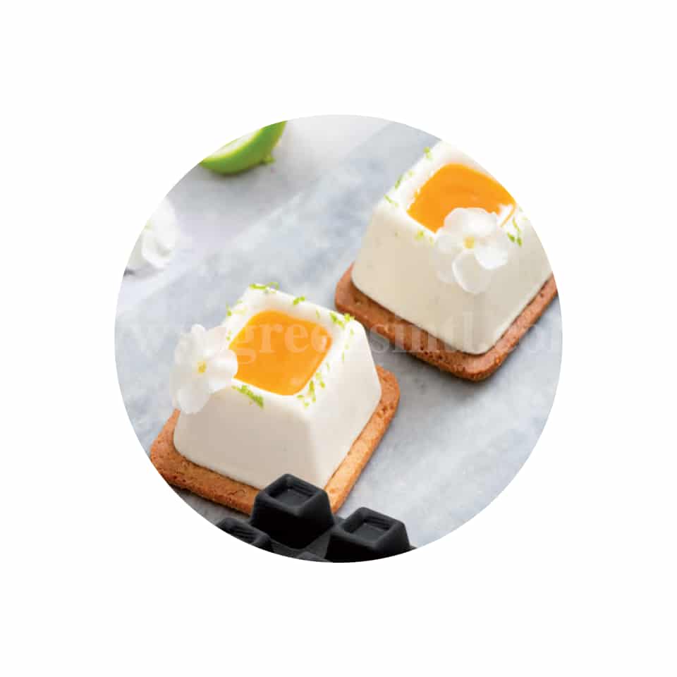 DEMARLE Flexipan Origine Mini Savarin Different Dimensions, Depth 15mm-24 Indents