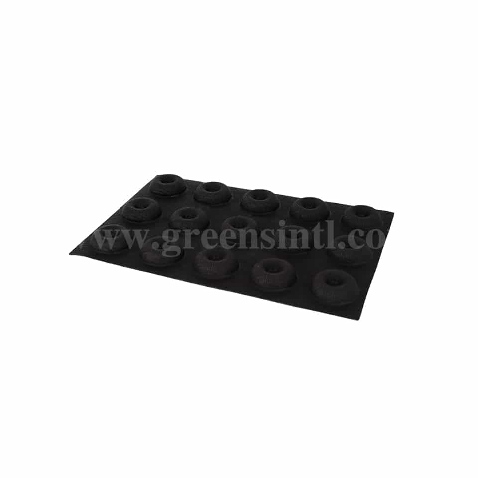 DEMARLE Flexipan Origine Mini Round Savarins 41x12mm -15 Indents