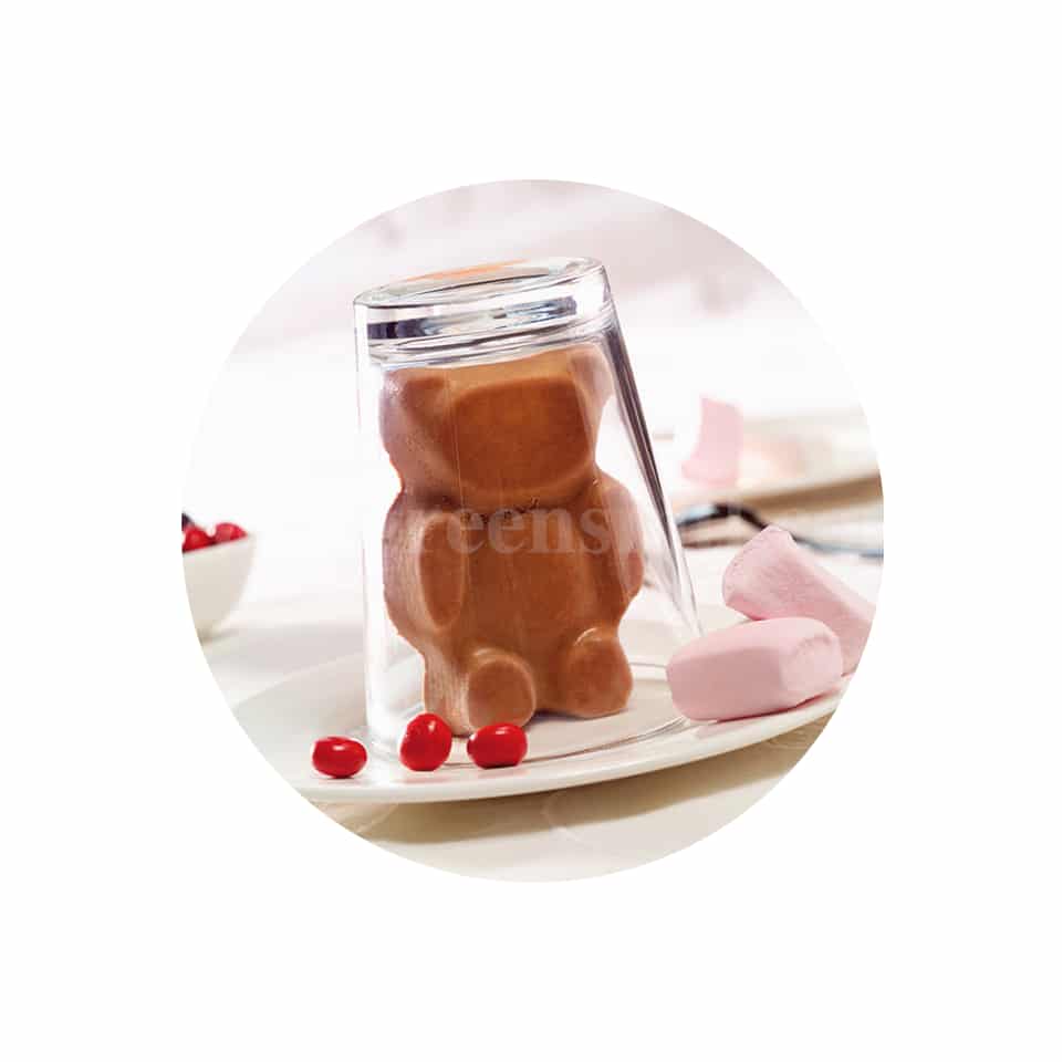 DEMARLE Flexipan Origine Teddy Bears 90x55x20mm -9 Indents