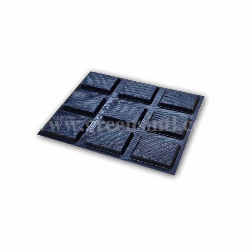 DEMARLE Flexipan Origine Canapes 65x45X10mm -9 Indents