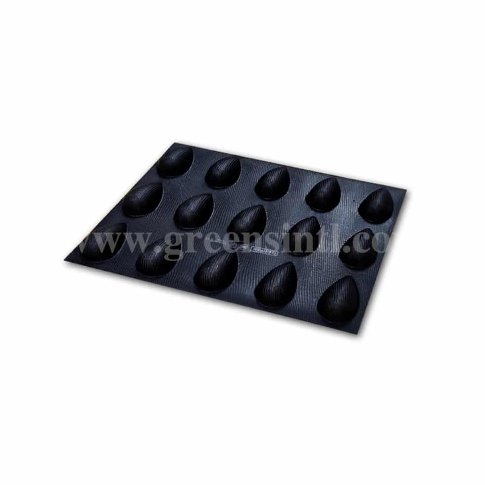 DEMARLE Flexipan Origine Rounded Petal 79x49x25mm -15 Indents