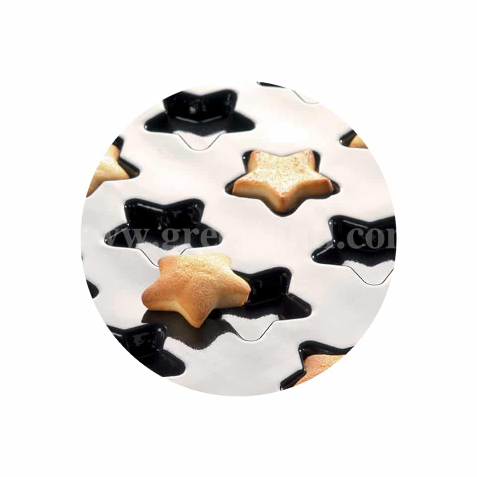 DEMARLE Flexipan Stars 80x65mm, 6 Indents