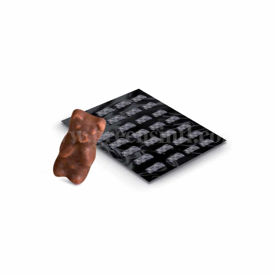 DEMARLE Flexipan Origine Teddy Bears 66x37x17mm -32 Indents 