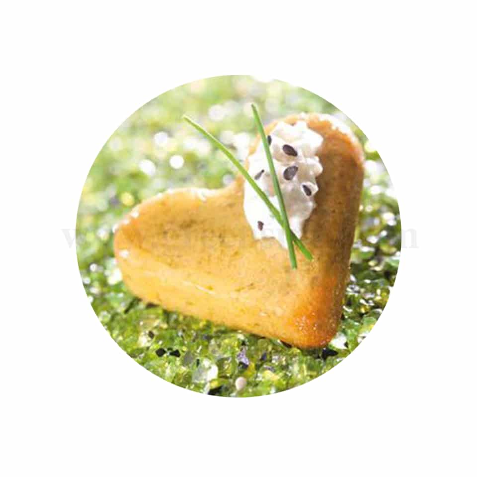 DEMARLE Flexipan Origine Hearts 52 x 49 x 10 mm-30 Indents