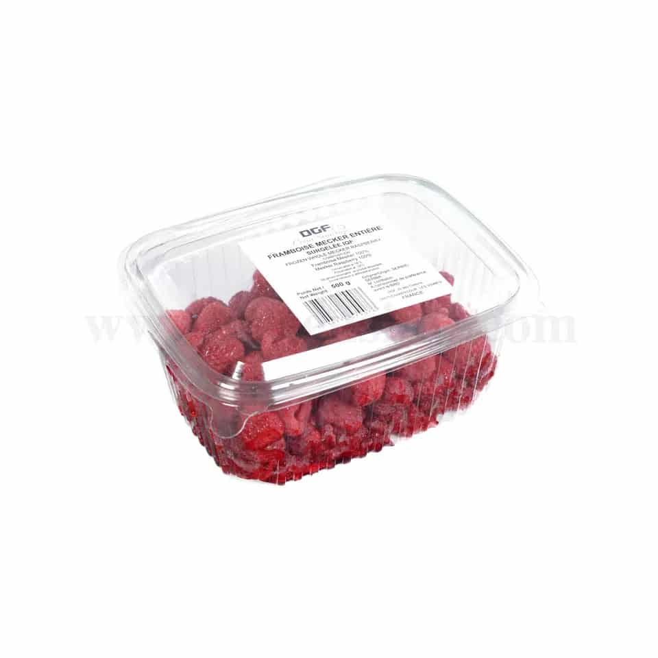 DGF Frozen Whole Mecker Raspberry 500 g