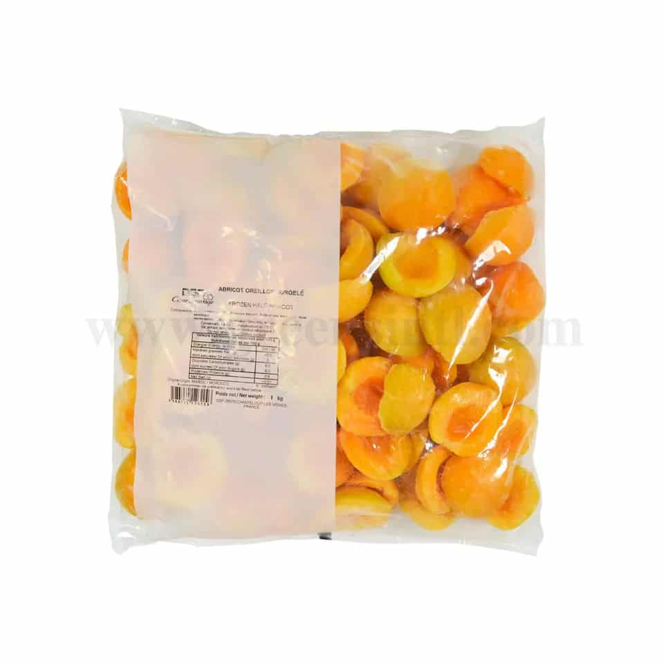 DGF Frozen Half Apricot 1 Kg