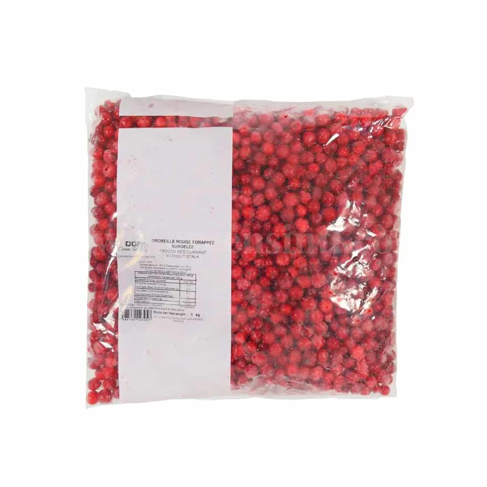 DGF Frozen Redcurrant without Stalk 1 Kg