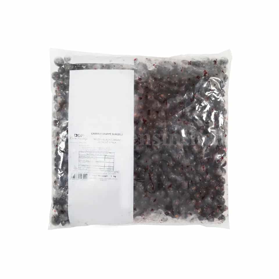 DGF Frozen Blackcurrant without Stalk 1 Kg