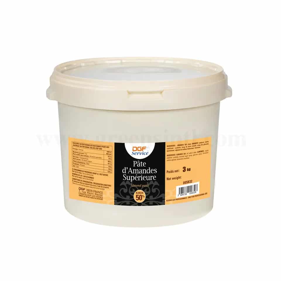 DGF White Almond Paste Superior 50% 3 Kg