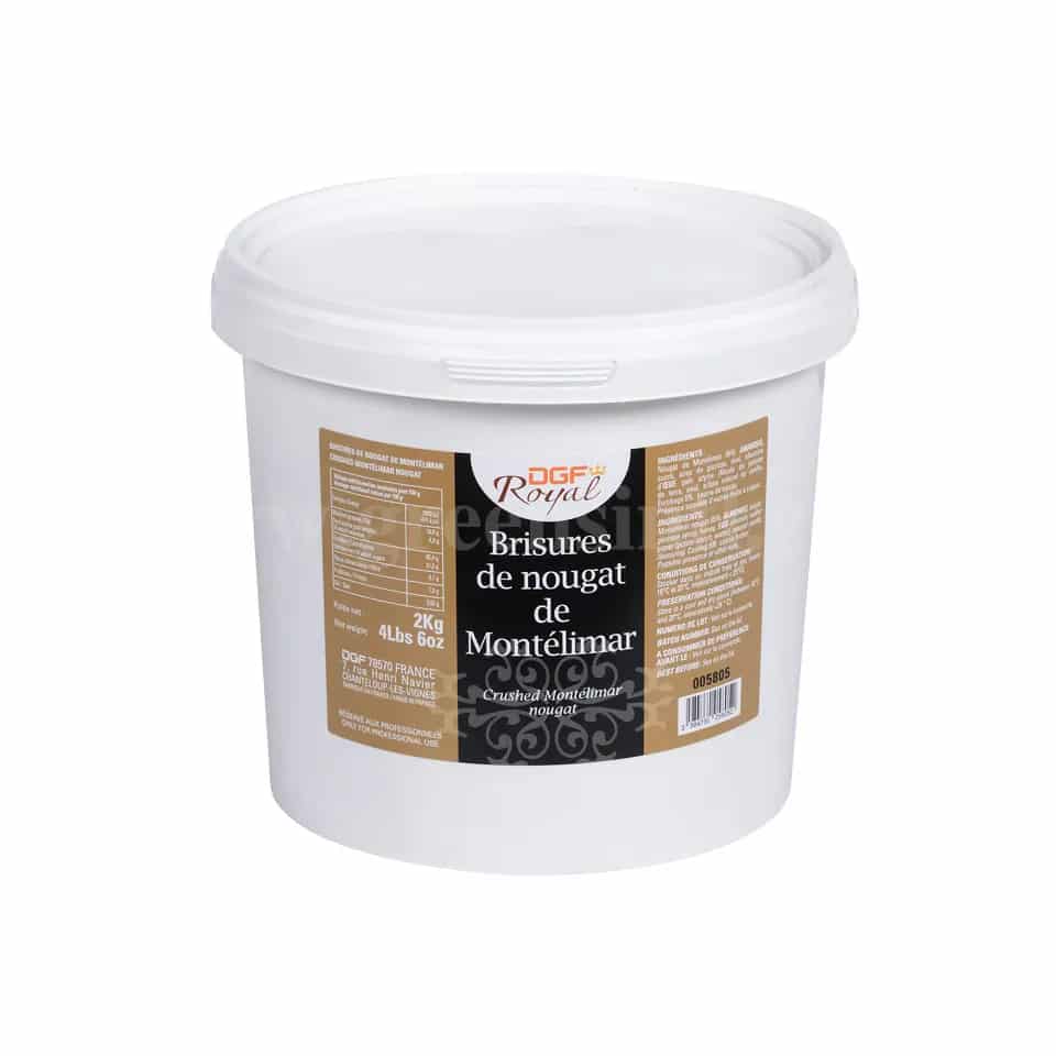 DGF Montelimar Nougat Chips 2kg