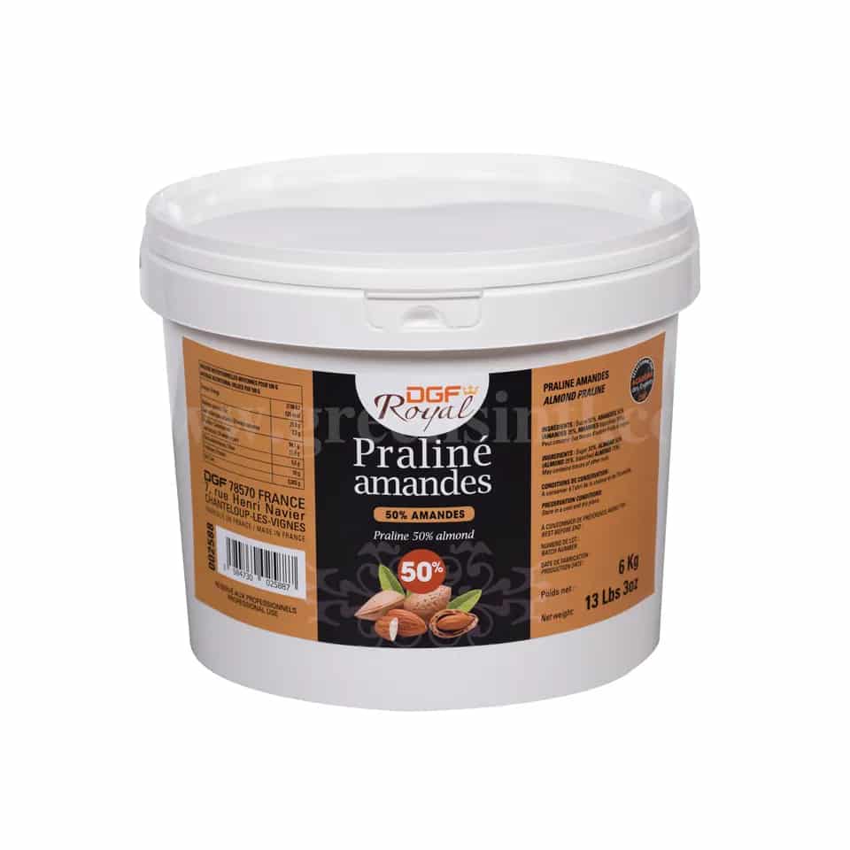 DGF Almond Praline 50% 6 Kg
