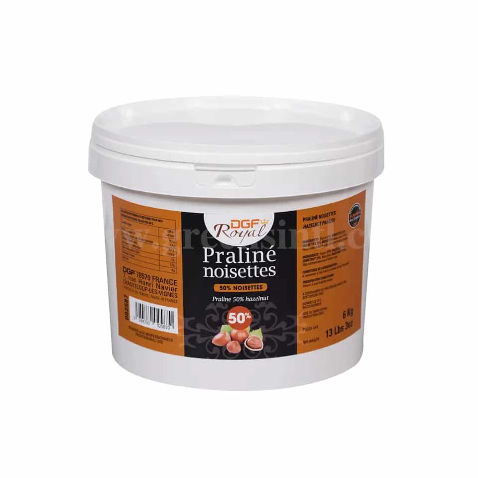 DGF Hazelnut Praline 50% 6 Kg