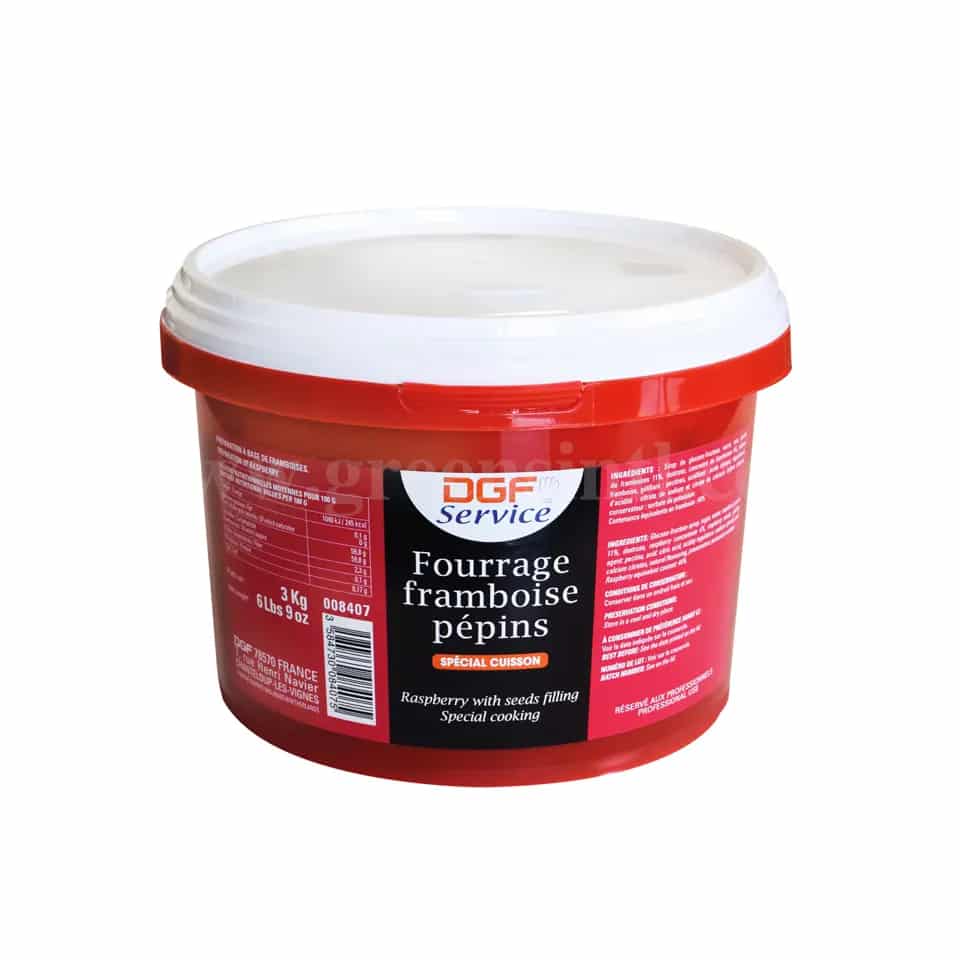 DGF Raspberry with Seed Filling 3 Kg