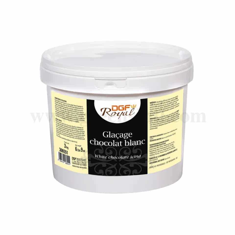 DGF White Chocolate Icing 3 Kg