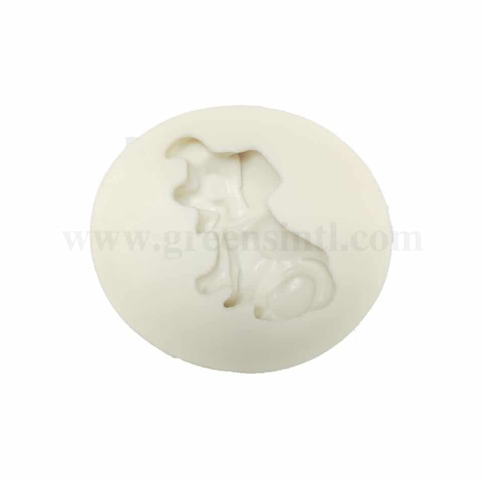 GREENS Silicone Mould Dog 70 x 65 mm