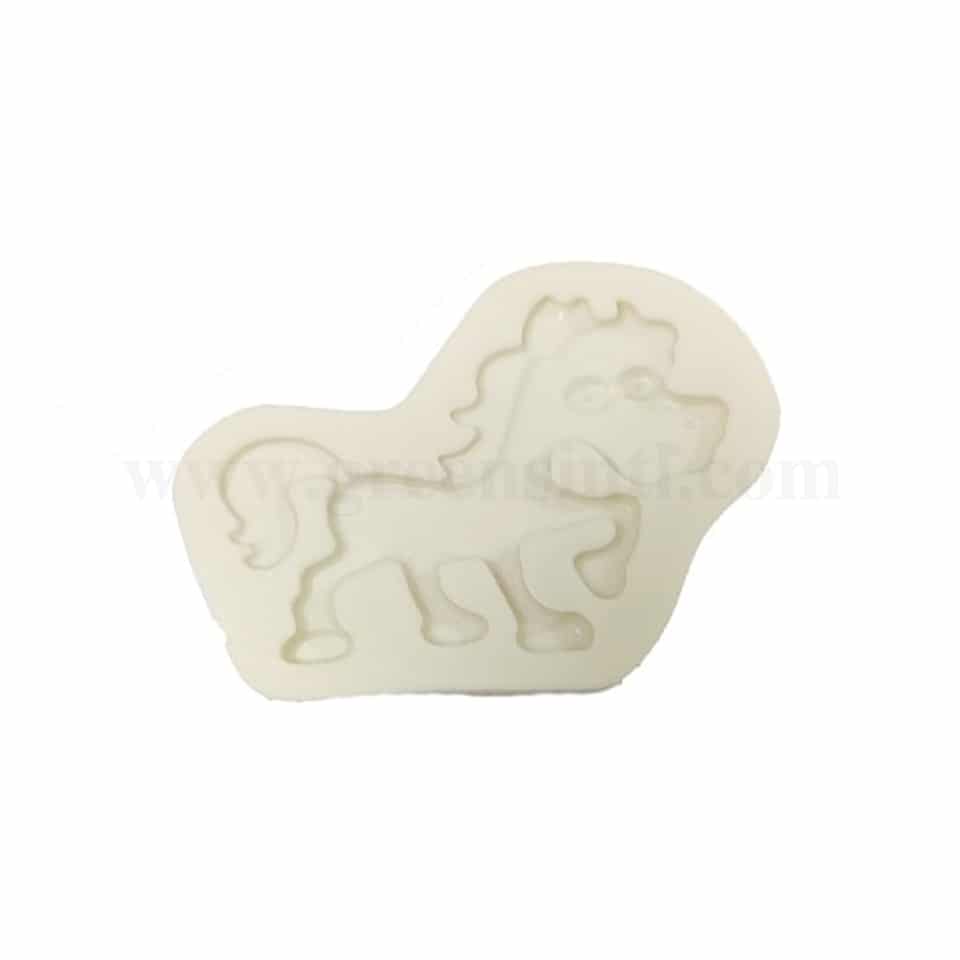 GREENS Silicone Mould Horse 75 x 65 mm
