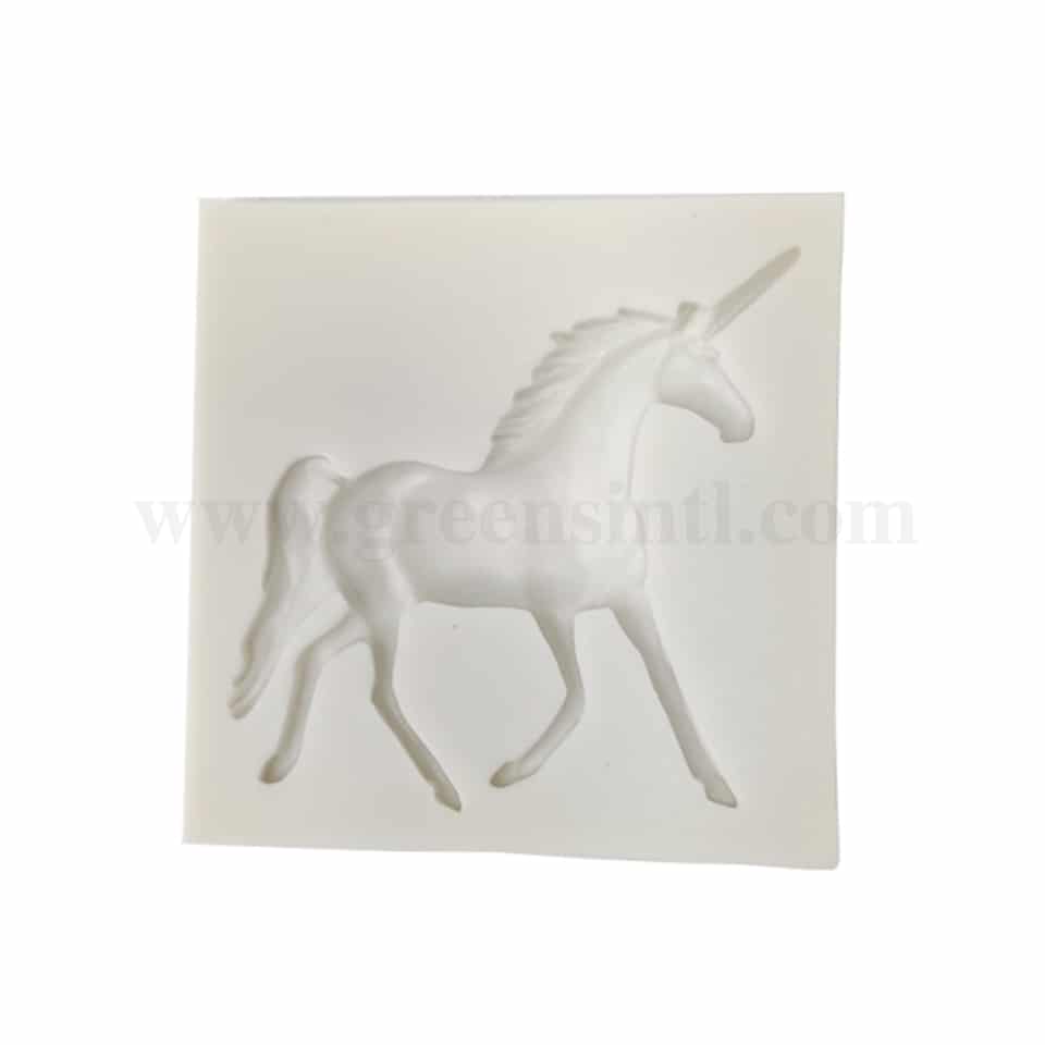 GREENS Silicone Mould Unicorn 60 x 55 mm