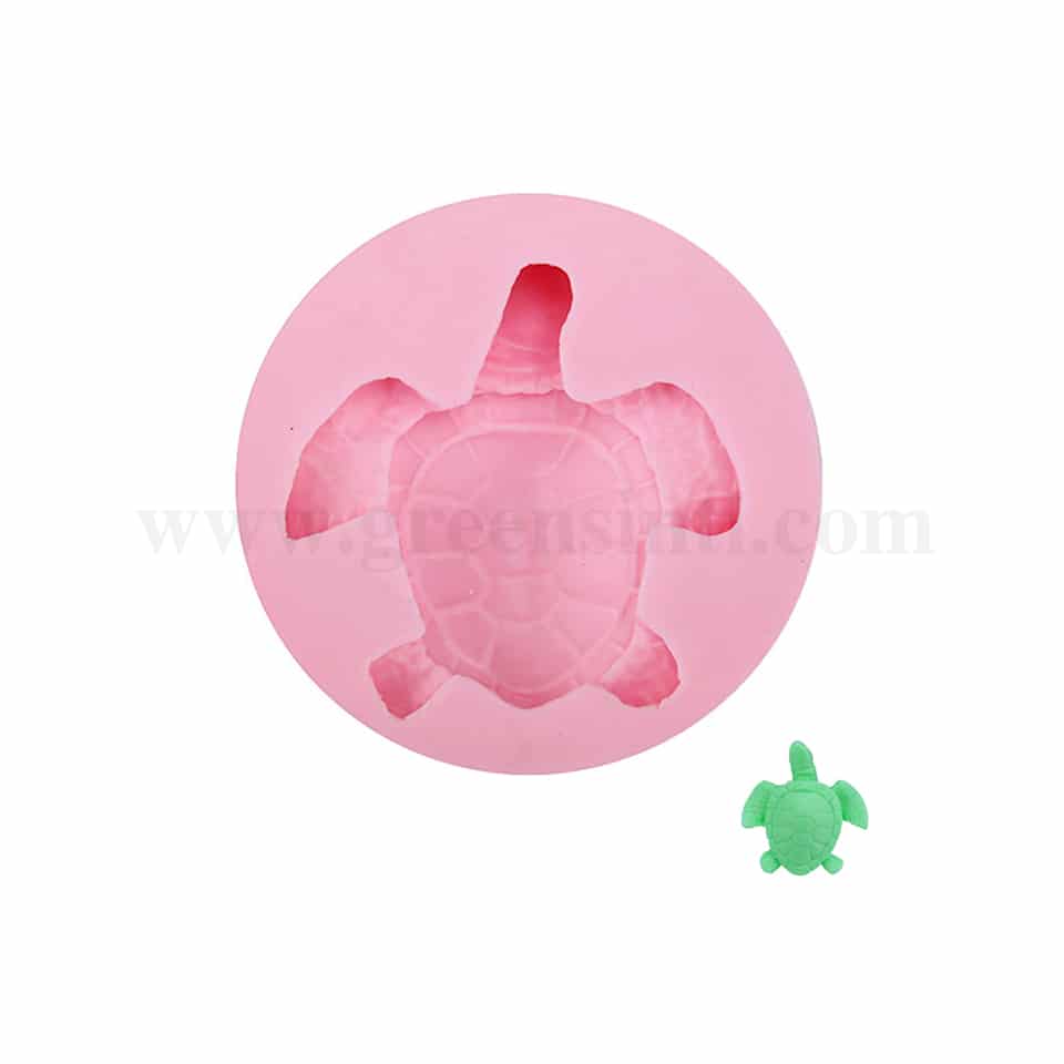 GREENS Silicone Mould Turtle 35 x 35 mm