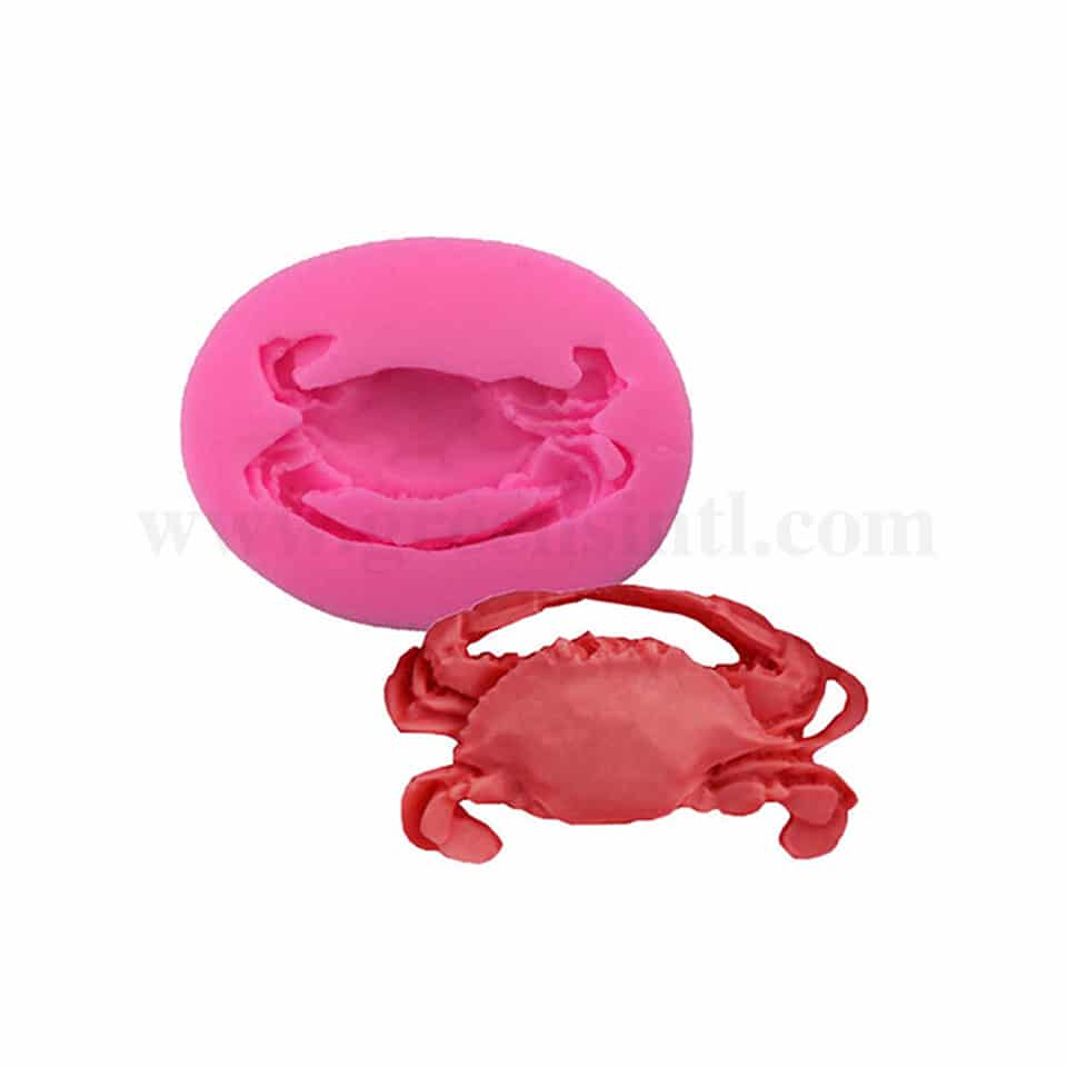 GREENS Silicone mould Crab 70 x 35 mm