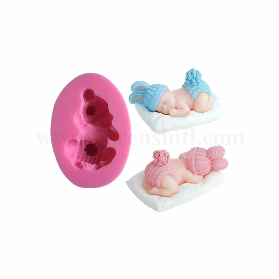GREENS Silicone Mould Baby 87 x 60 mm