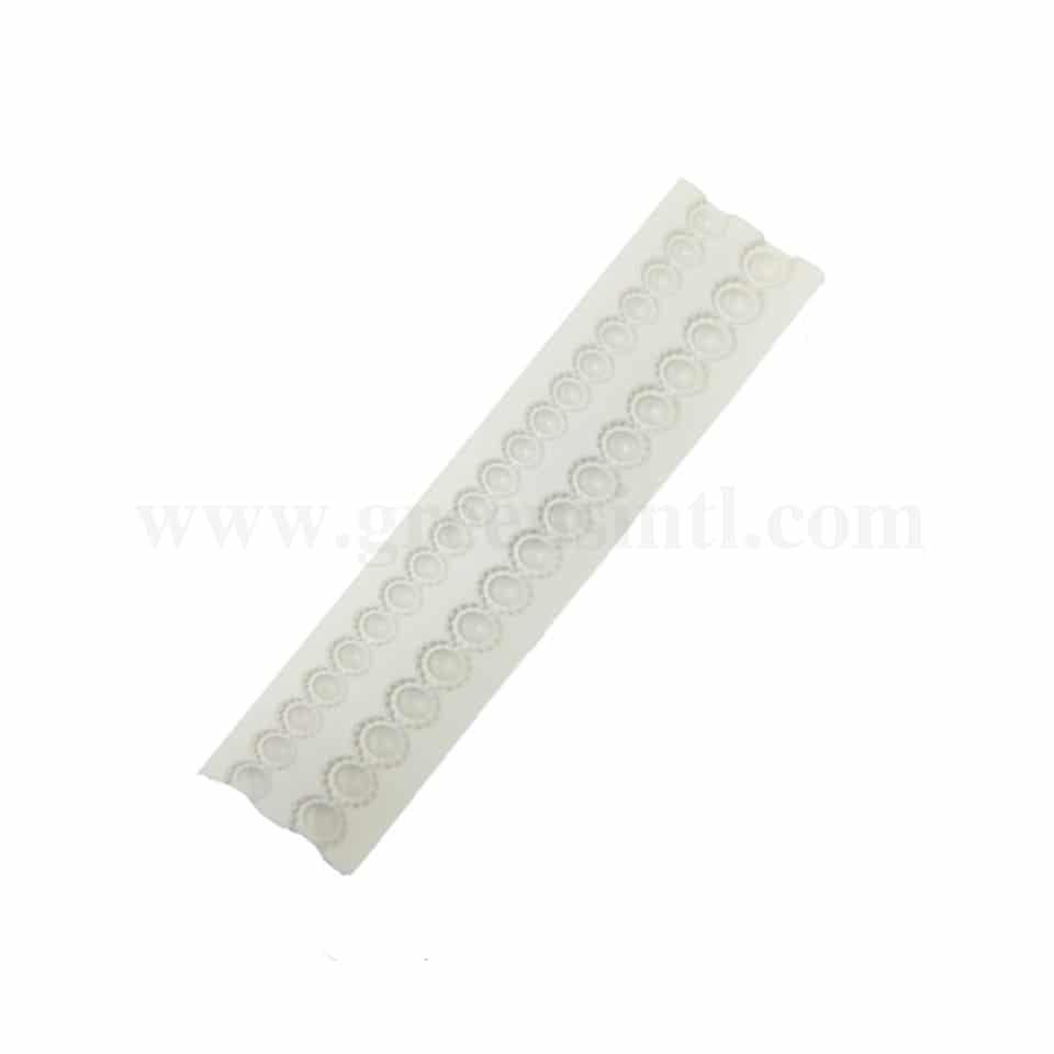GREENS Silicone Mould Border Tiffany Pearl 40x190 mm