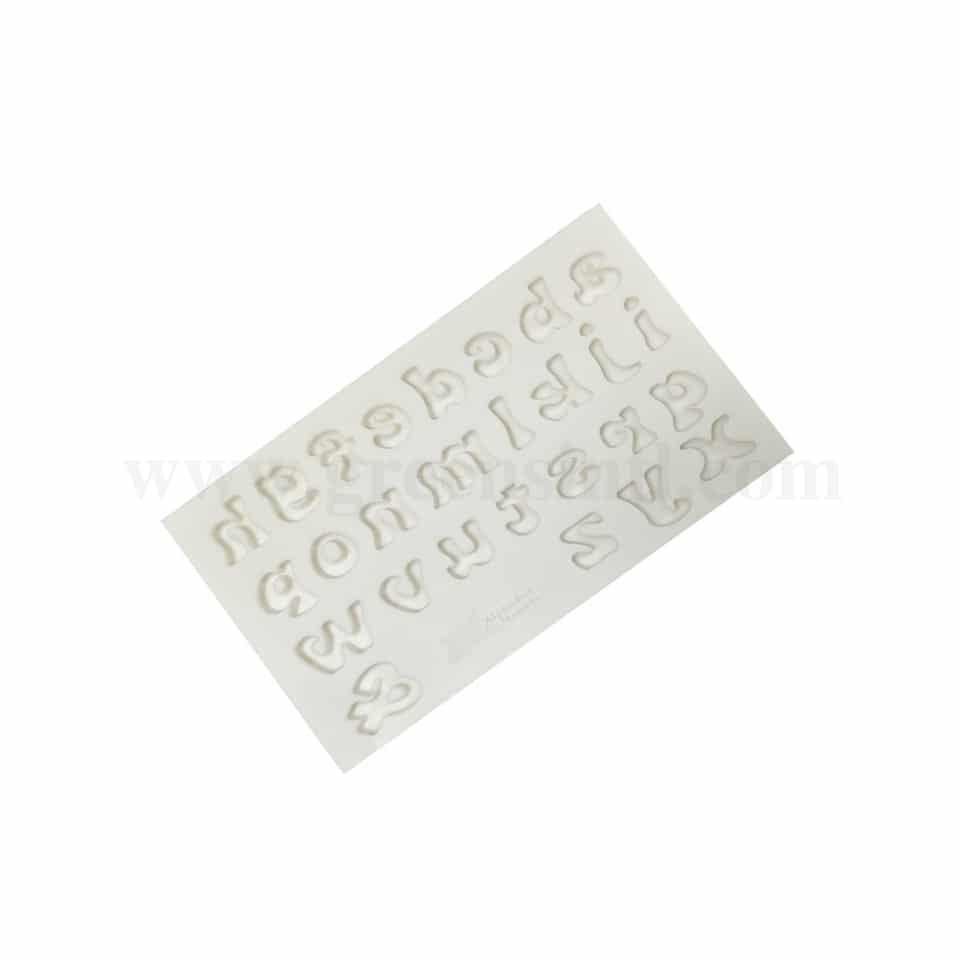 GREENS Silicone Mould Alphabets 105x130 mm