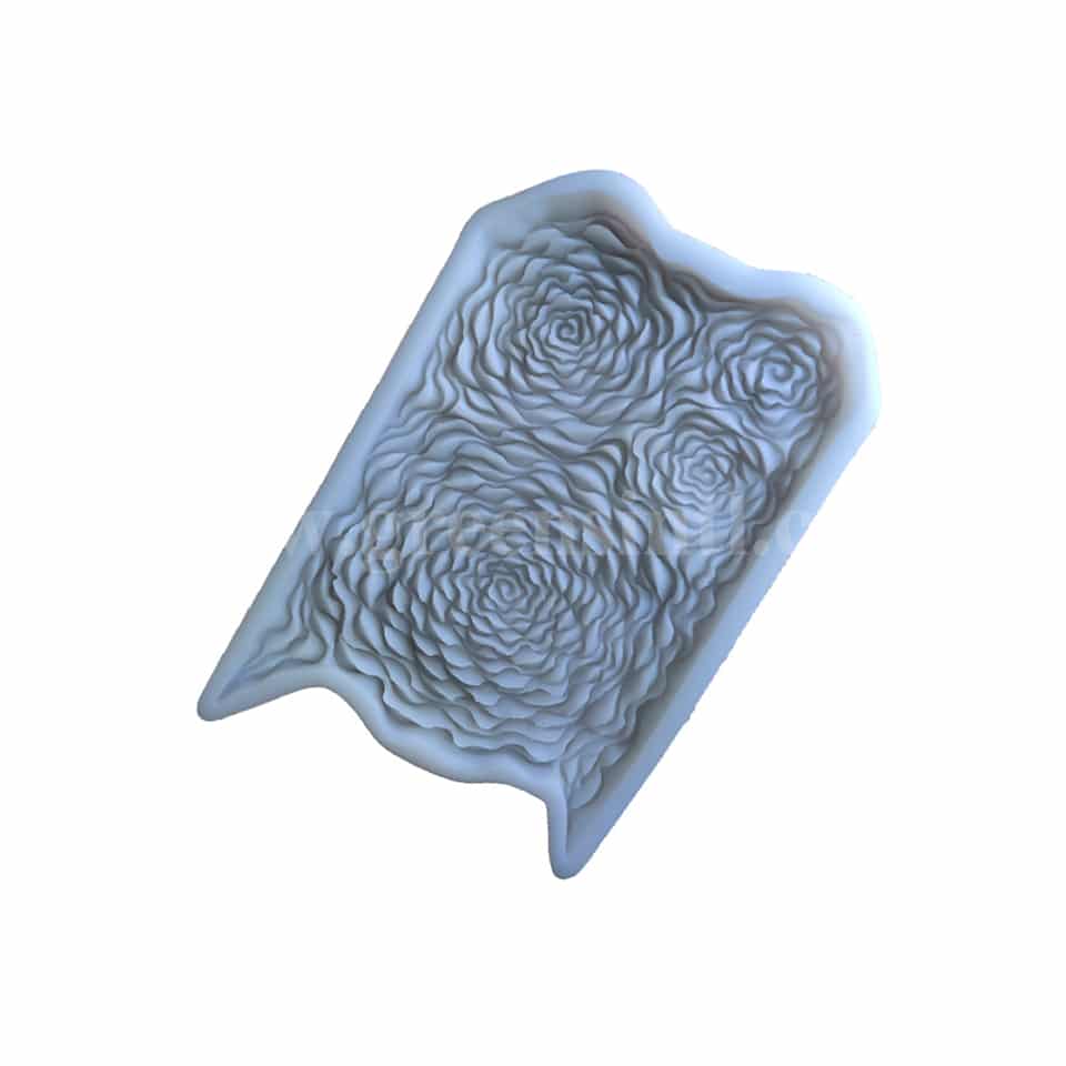 GREENS Silicone Mould Texture Design 185 x 110 mm