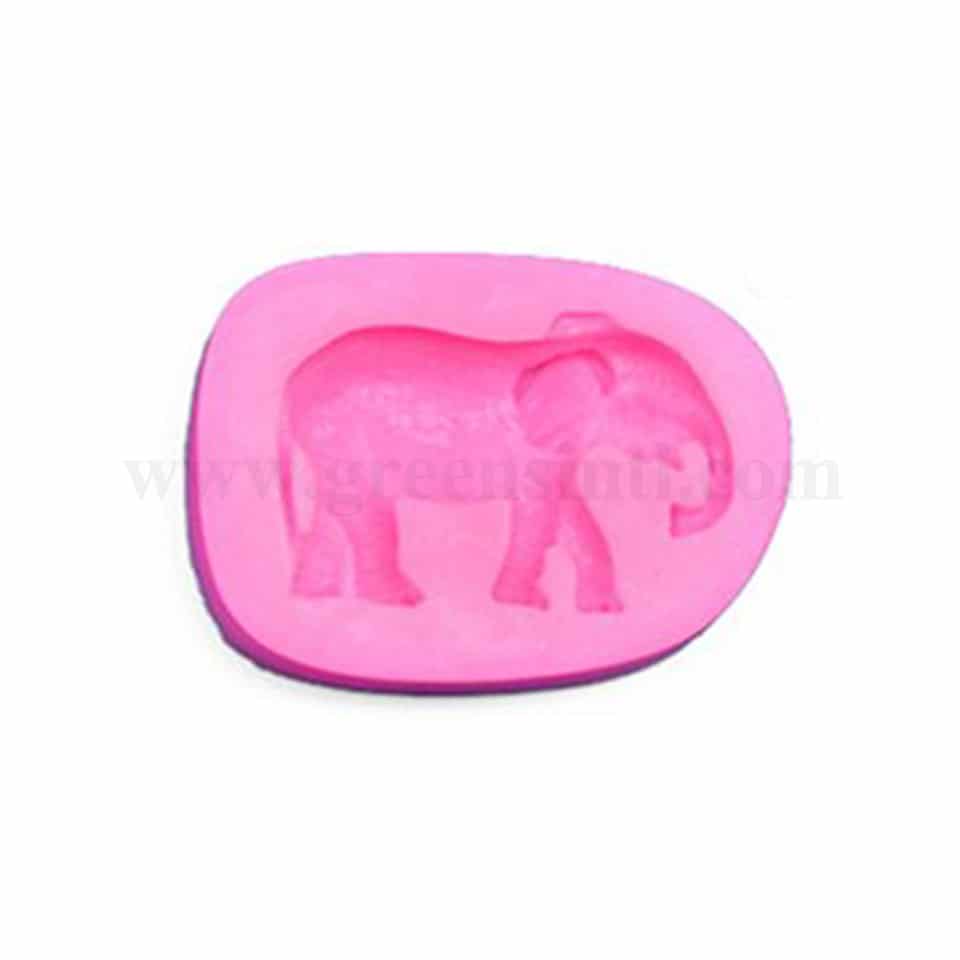 GREENS Silicone Mould Elephant 61 x 50 mm