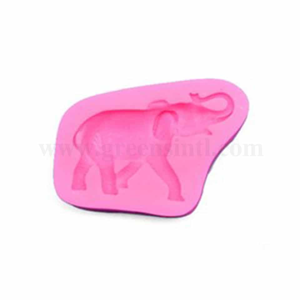 GREENS Silicone Mould Elephant 55 x 65 mm