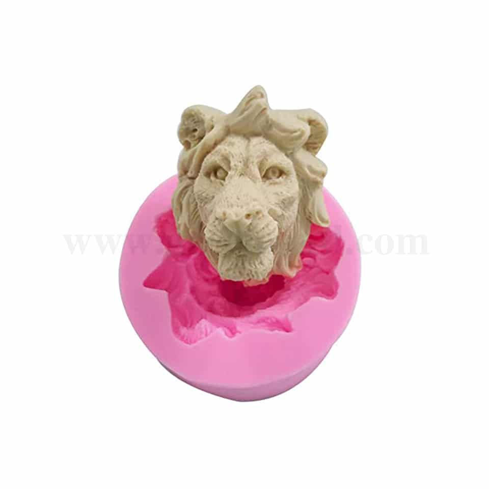 GREENS Silicone Mould Lion Head 60 mm