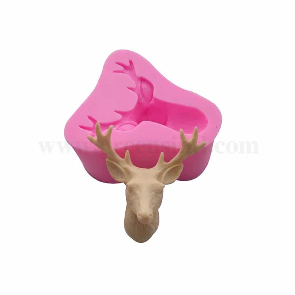 GREENS Silicone Mould Deer 75 x 70 mm