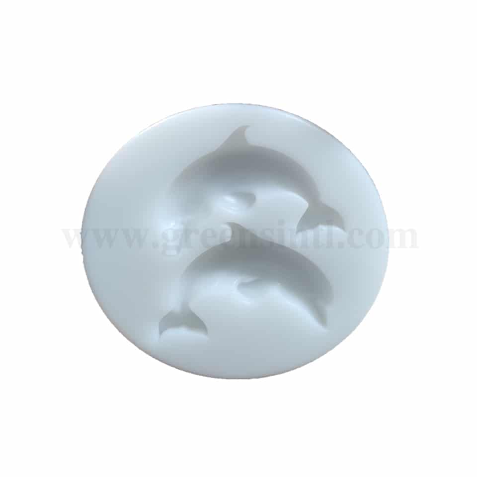 GREENS Silicone Mould Dolphins 79 x 68 mm
