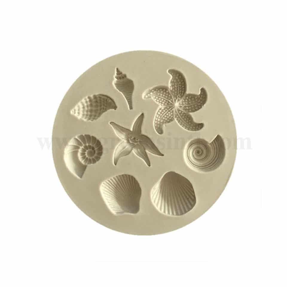 GREENS Silicone Mould Sea Shells 85 mm