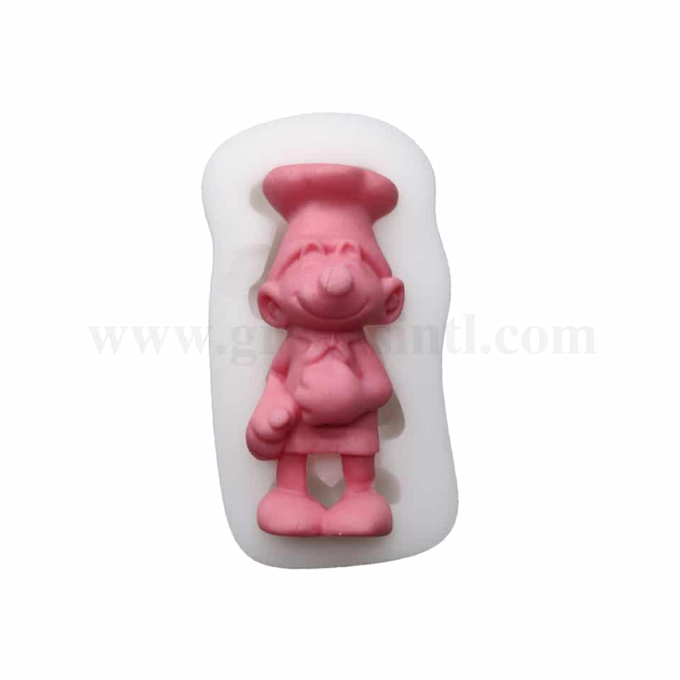 GREENS Silicone Mould Smurf 75 x 40 mm