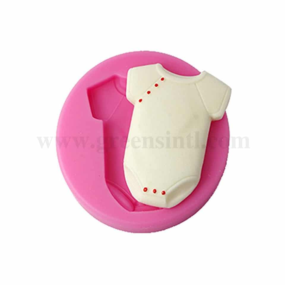 GREENS Silicone Mould Baby Dress 69 mm