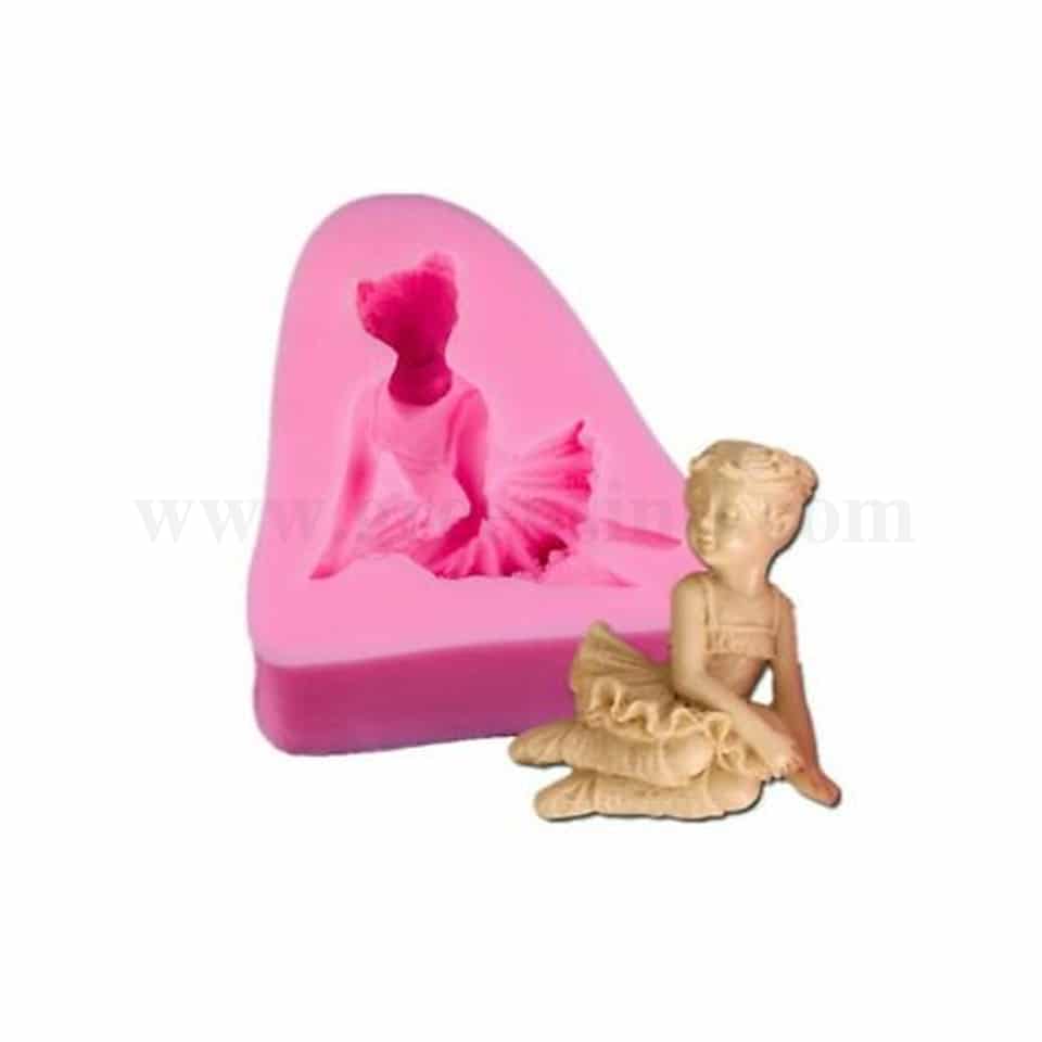 GREENS Silicone Mould Girl 90 x 75 mm