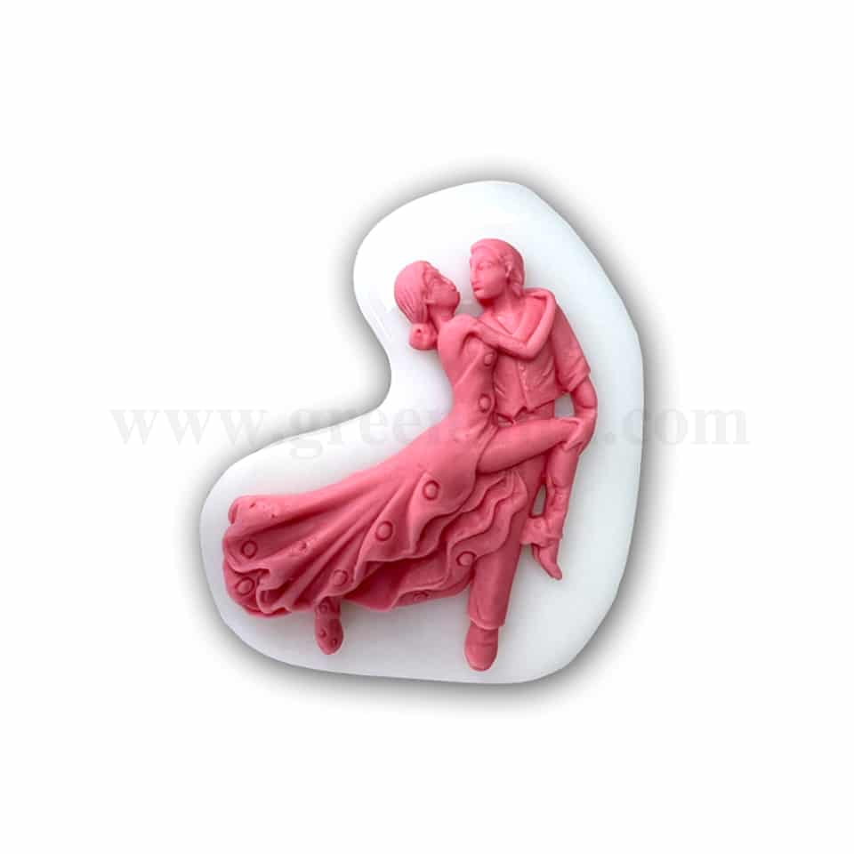 GREENS Silicone Mould Dancing Couple 100 x 8 mm