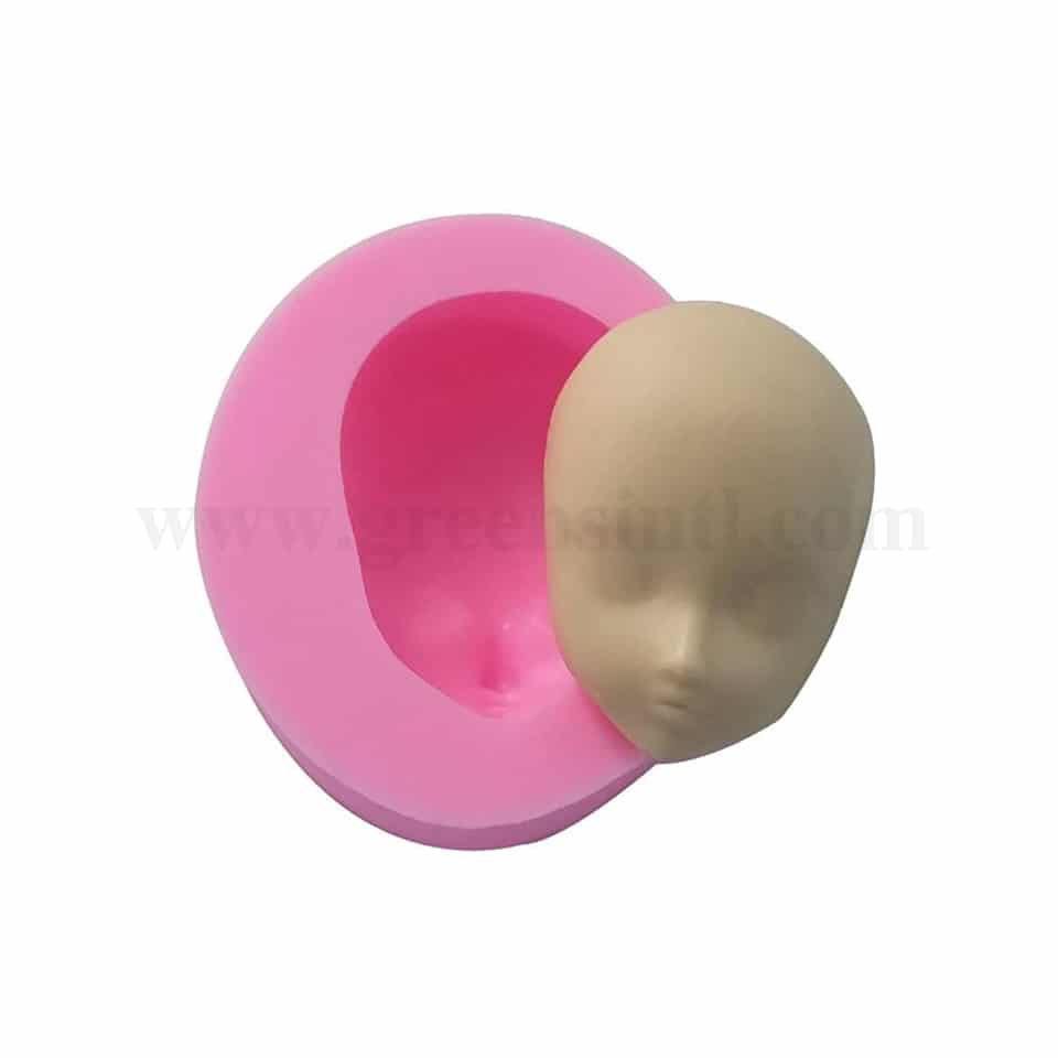 GREENS Silicone Mould Female Face 43 x 32 x 20 mm