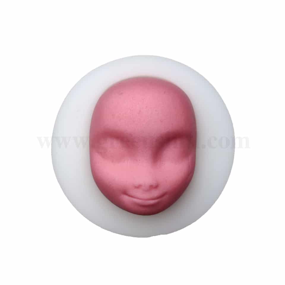 GREENS Silicone Mould Female Face 60 mm