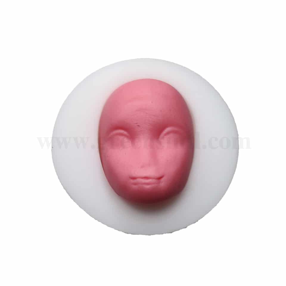 GREENS Silicone Mould Female Face D 60 mm