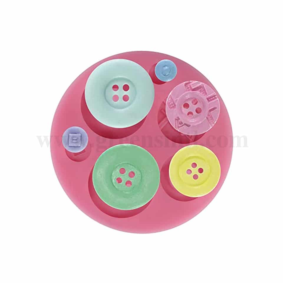 GREENS Silicone Mould Buttons 95 mm