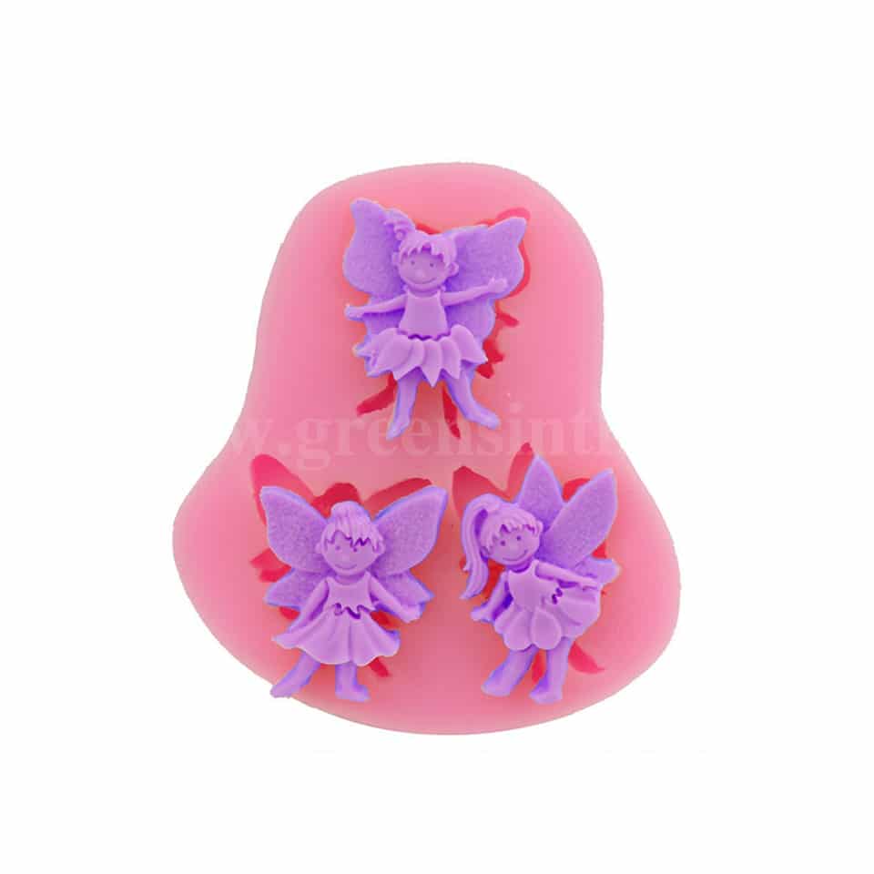 GREENS Silicone Mould Angels 70 x 50 mm