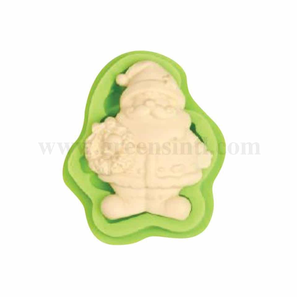 GREENS Silicone Mould Santa Claus 80 x60 mm