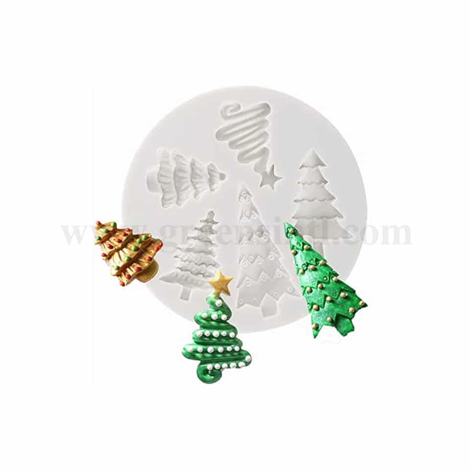 GREENS Silicone Mould Christma Tree 100 mm