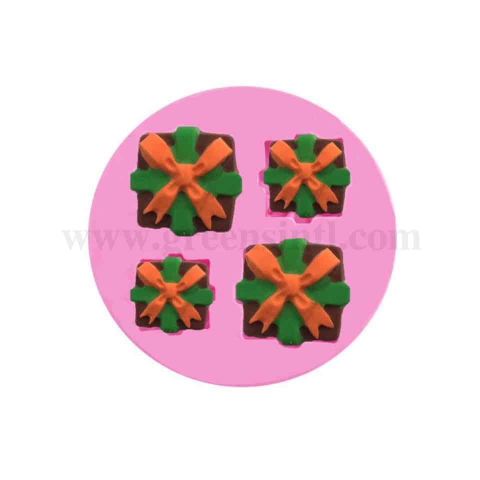 GREENS Silicone Mould Gift Boxes 55 mm