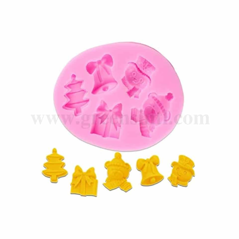 GREENS Silicone Mould Christmas Decoration 110 x 75mm