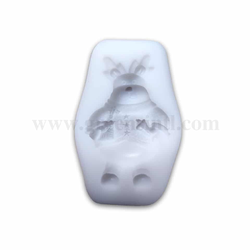 GREENS Silicone Mould Snowmansnowman 80 x 50 mm