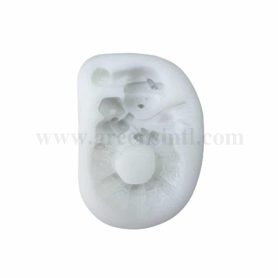 GREENS Silicone Mould Snowman 72 x 52 mm