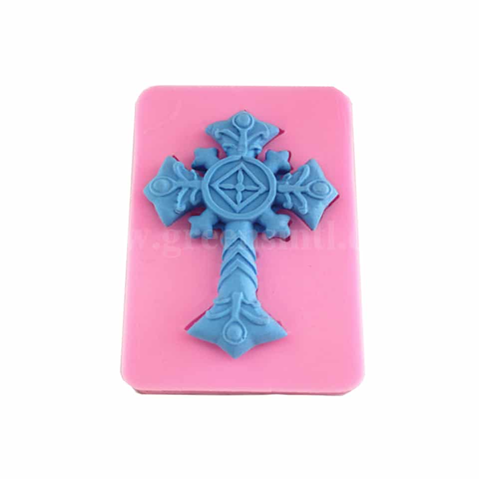 GREENS Silicone Mould Cross 90 x 60 mm