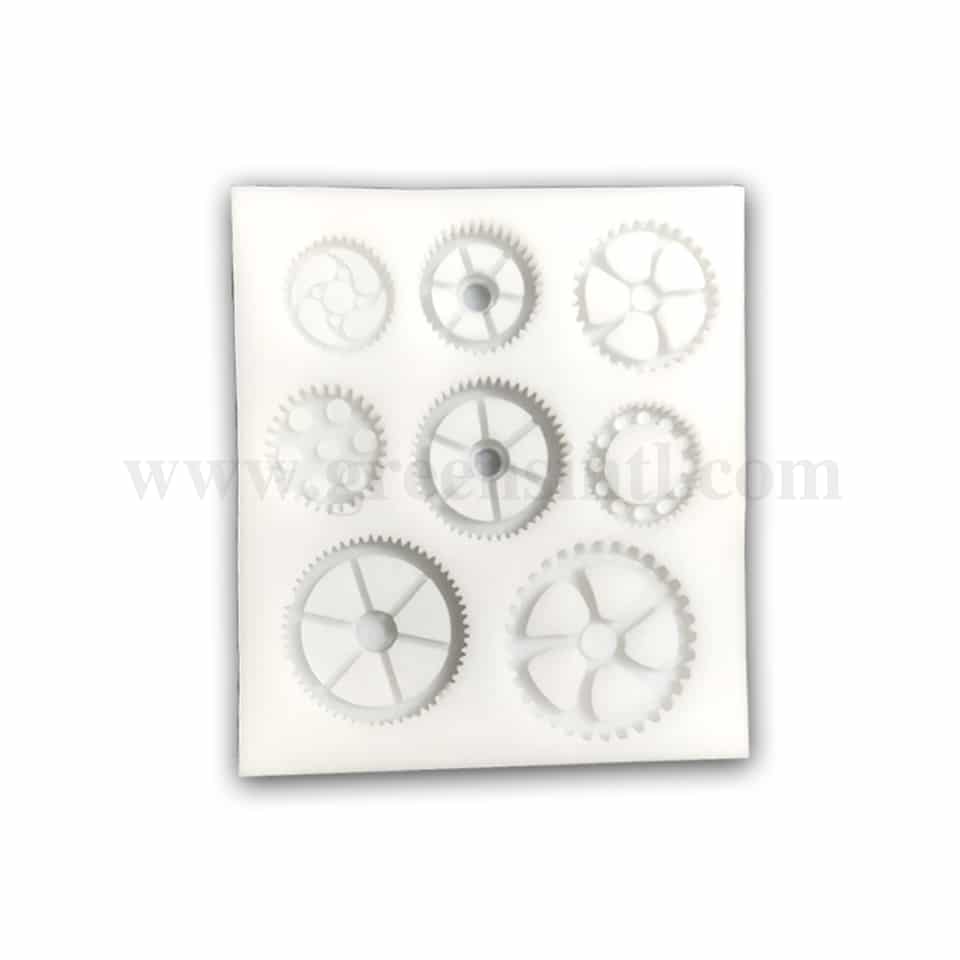 GREENS Silicone Mould Machine Wheels 105 x105 mm